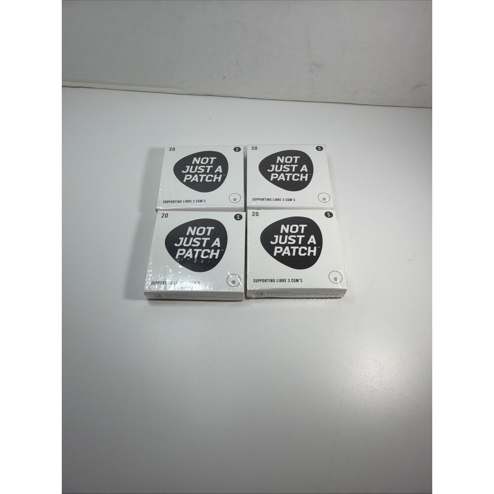 Not Just A Patch CGM Sensor Patches Size S for Libre & Medtronic CGM’s (80 Pack)